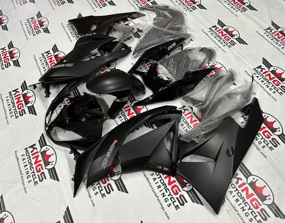 Kawasaki Ninja ZX6R Fairings (2009-2012) Black, Matte Black, White, Red at KingsMotorcycleFairings.com