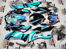 Kawasaki Ninja ZX6R Fairings (2019-2023) Chameleon Chrome Blue, Pink from KingsMotorcycleFairings.com