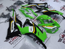 Kawasaki Ninja ZX6R Fairings (2024-2025) KRT Green, Black, Yellow, White at KingsMotorcycleFairings.com