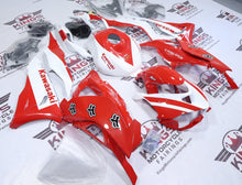 Kawasaki Ninja ZX6R Fairings (2024-2025) Red, White Fox at KingsMotorcycleFairings.com