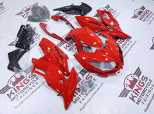 Kawasaki Versys 650 Fairings (2015-2021) All Red from KingsMotorcycleFairings.com