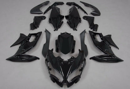 Kawasaki Versys 650 Fairings (2015-2021) Black at KingsMotorcycleFairings.com