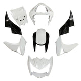 Kawasaki Z1000 Fairings (2007-2009) White, Black at KingsMotorcycleFairings.com