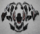 Kawasaki Z1000 Fairings (2010-2013) Black, Red Stripe at KingsMotorcycleFairings.com
