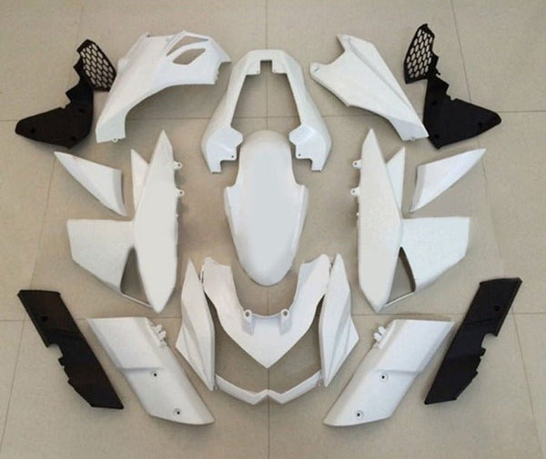 Kawasaki Z1000 Fairings (2010-2013) White at KingsMotorcycleFairings.com