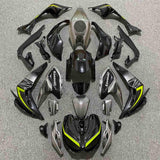 Kawasaki Z1000 Fairings (2014-2017) Black, Gray, Yellow at KingsMotorcycleFairings.com