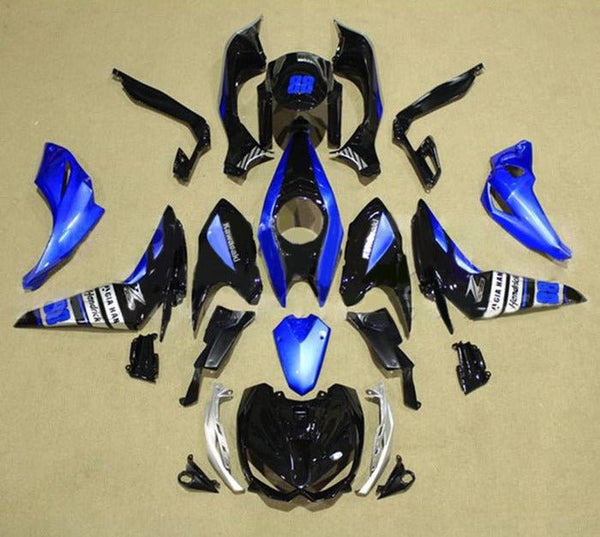 Kawasaki Z1000 Fairings (2014-2019) Black, Blue, Gray at KingsMotorcycleFairings.com