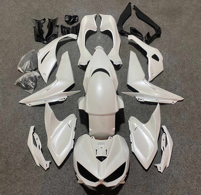 Kawasaki Z1000 Fairings (2014-2019) Pearl White at KingsMotorcycleFairings.com