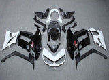 Kawasaki Z1000SX Fairings (2010-2016) Black, White at KingsMotorcycleFairings.com