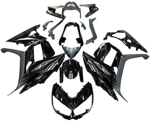 Kawasaki Z1000SX Fairings (2010-2016) Black at KingsMotorcycleFairings.com