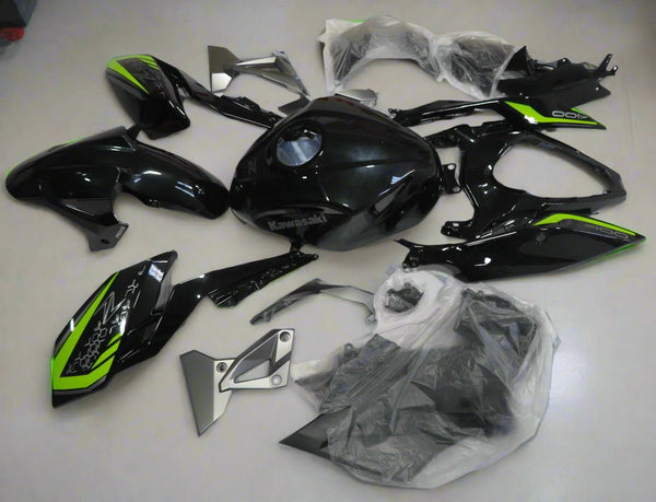 Kawasaki Z400 Fairings (2018-2024) Black, Green, Silver at KingsMotorcycleFairings.com