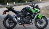 Kawasaki Z400 Fairings (2018-2024) Black, Green at KingsMotorcycleFairings.com