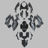 Kawasaki Z400 Fairings (2018-2024) Matte Black, Gloss Black from KingsMotorcycleFairings.com