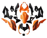 Kawasaki Z400 Fairings (2018-2024) Orange, Black from KingsMotorcycleFairings.com