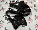 Kawasaki ZX-11 / ZZR1100 D Fairings (1993-2001) All Black at KingsMotorcycleFairings.com