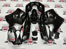 Kawasaki ZX-11 / ZZR1100 D Fairings (1993-2001) All Black from KingsMotorcycleFairings.com