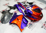 Kawasaki ZX-11 / ZZR1100 D Model Fairing Kit (1993-2001) Purple, Orange at KingsMotorcycleFairings.com