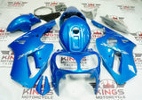 Kawasaki ZX-12R Fairings (2000-2001) Blue, White from KingsMotorcycleFairings.com