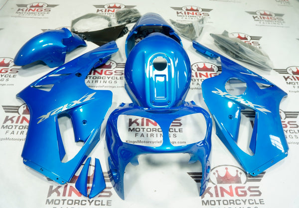 Kawasaki ZX-12R Fairings (2000-2001) Blue, White from KingsMotorcycleFairings.com