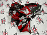 Kawasaki ZX9R Fairings (2000-2001) Red, Black, Gray at KingsMotorcycleFairings.com