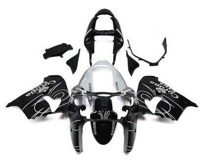 Kawasaki ZX-9R Fairings (2002-2003) Black, White, Corona at KingsMotorcycleFairings.com
