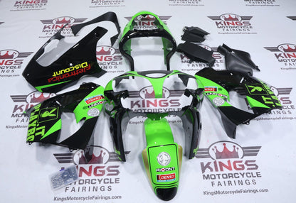 Kawasaki ZX-9R Fairings (2002-2003) Green, Black, Playboy at KingsMotorcycleFairings.com