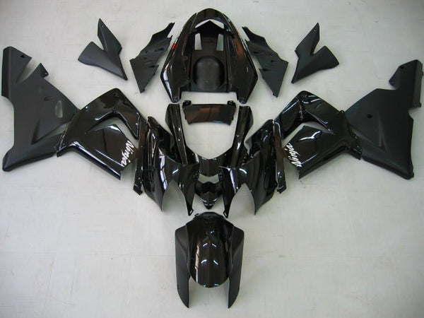 Kawasaki ZX10R Fairings (2004-2005) Black, Matte Black at KingsMotorcycleFairings.com