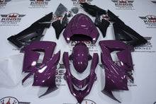 Kawasaki ZX10R Fairings (2004-2005) Purple, Matte Black at KingsMotorcycleFairings.com