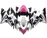 Kawasaki ZX10R Fairings (2004-2005) White, Black, Pink at KingsMotorcycleFairings.com