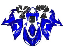 Kawasaki ZX10R Fairings (2006-2007) Blue, White at KingsMotorcycleFairings.com