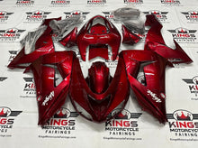 Kawasaki ZX10R Fairings (2006-2007) Red Candy, White at KingsMotorcycleFairings.com