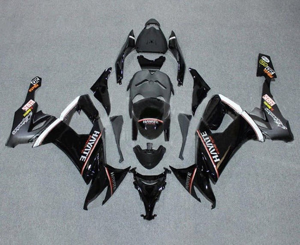 Kawasaki ZX10R Fairings (2008-2010) Black, Red, White, Hayate at KingsMotorcycleFairings.com