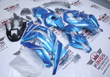 Kawasaki ZX10R Fairings (2011-2015) Blue Metallic at KingsMotorcycleFairings.com