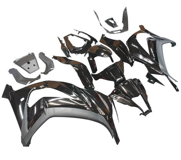 Kawasaki ZX10R Fairings (2011-2015) Gloss Black at KingsMotorcycleFairings.com