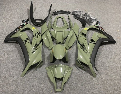 Kawasaki ZX10R Fairings (2011-2015) Light Green at KingsMotorcycleFairings.com