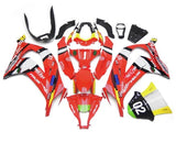 Kawasaki ZX10R Fairings (2011-2015) Red, Yellow at KingsMotorcycleFairings.com