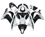 Kawasaki ZX10R Fairings (2011-2015) White, Black, Green Monster at KingsMotorcycleFairings.com