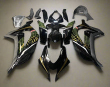 Kawasaki ZX10R Fairings (2016-2020) Black, Gold, Green, Honeycomb at KingsMotorcycleFairings.com