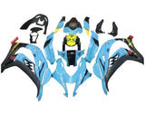 Kawasaki ZX10R Fairings (2016-2020) Blue Shark at KingsMotorcycleFairings.com