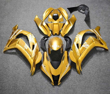 Kawasaki ZX-10R Fairings (2016-2020) Gold, White at KingsMotorcycleFairings.com
