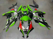 Kawasaki ZX10R Fairings (2016-2020) Green, Black, White, Red at KingsMotorcycleFairings.com