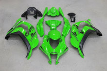 Kawasaki ZX10R Fairings (2016-2020) Green, Black, White at KingsMotorcycleFairings.com
