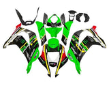 Kawasaki ZX-10R Fairings (2016-2020) Green, Black, Yellow, Red at KingsMotorcycleFairings.com
