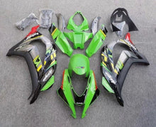 Kawasaki ZX-10R Fairings (2016-2020) Green, Black, Yellow at KingsMotorcycleFairings.com