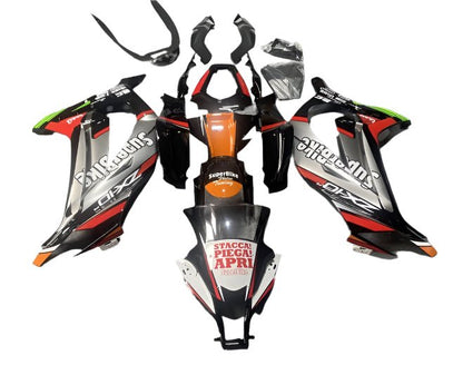 Kawasaki ZX-10R Fairings (2016-2020) Silver, Black, Red, White at KingsMotorcycleFairings.com