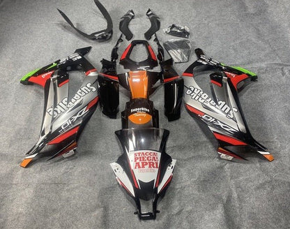 Kawasaki ZX10R Fairings (2016-2020) Silver, Black, Red, White at KingsMotorcycleFairings.com