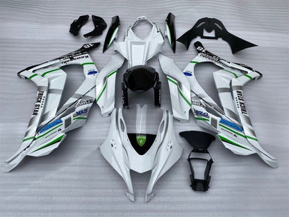 Kawasaki ZX-10R Fairings (2016-2020) White, Silver, Green, Blue at KingsMotorcycleFairings.com
