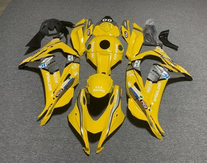 Kawasaki ZX-10R Fairings (2016-2020) Yellow at KingsMotorcycleFairings.com