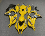 Kawasaki ZX10R Fairings (2016-2020) Yellow at KingsMotorcycleFairings.com