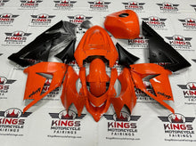 Kawasaki ZX10R (2004-2005) Orange, Black Fairings at KingsMotorcycleFairings.com